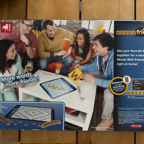 NWT Words With Friends Board Game - Picture 2 of 2